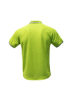 180 GSM 100% Cotton Green Plain Woven Unisex Polo Shirt Lapel Collar